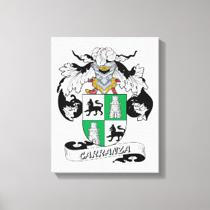 Toile Carranza Family Crest