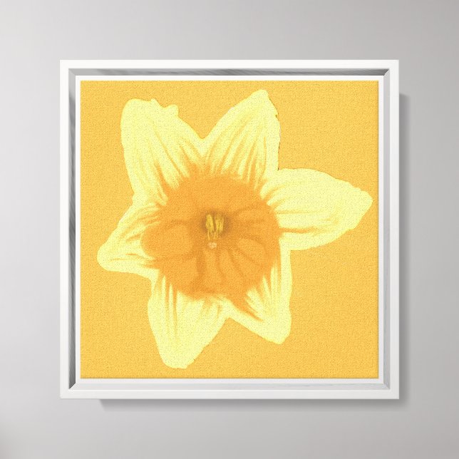 Toile Carré Daffodique (Recto)