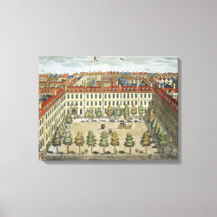 Toile Carré de Devonshire, pour la "enquête de