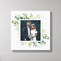 Carré photo Eucalyptus Green Foliage Mariage