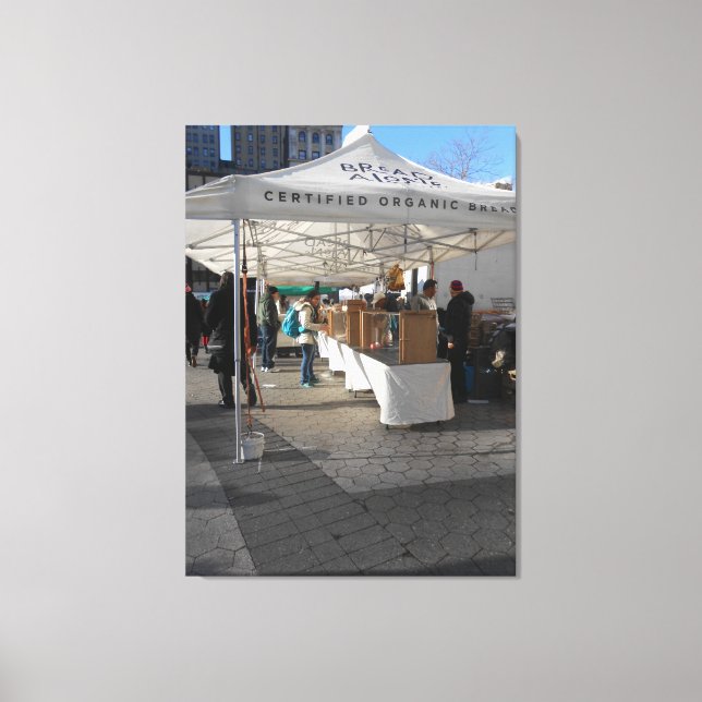 Toile Carré syndical, New York (Recto)