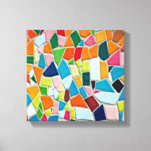 Toile Carreaux de mosaïque
