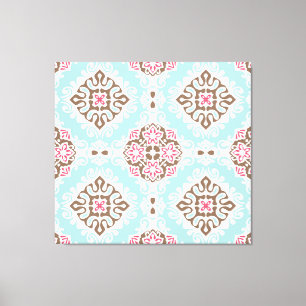 Toile Carrelage Abstrait : Motif Vintage sans fil
