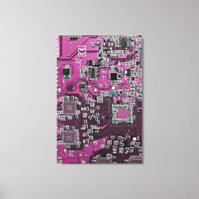 Toile Carte circuit imprimé circuit imprimé circuit viol (Recto)