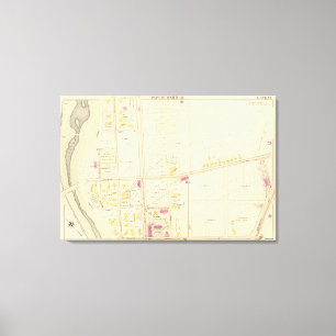 Toile Carte de Boston 22