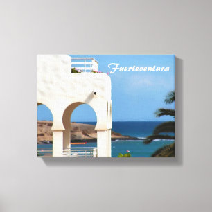 Toile Carte de Fuerteventura