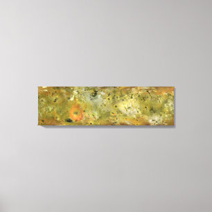 Toile Carte de la lune de Jupiter Lo