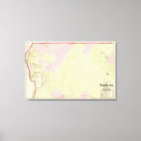 Carte de l'Atlas de Merino Pond et Manton Pond