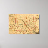 Carte De L'État De Pennsylvanie