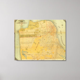 Toile Carte du Guide Britton et Rey