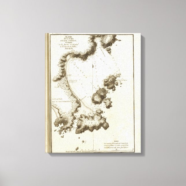Toile Carte du livre de la Colombie-Britannique (Recto)