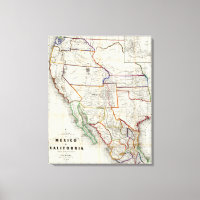 Carte Du Mexique Et De La Californie