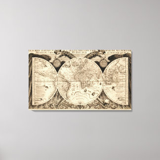 Toile Carte du monde antique par Philipp Eckebrecht - 16