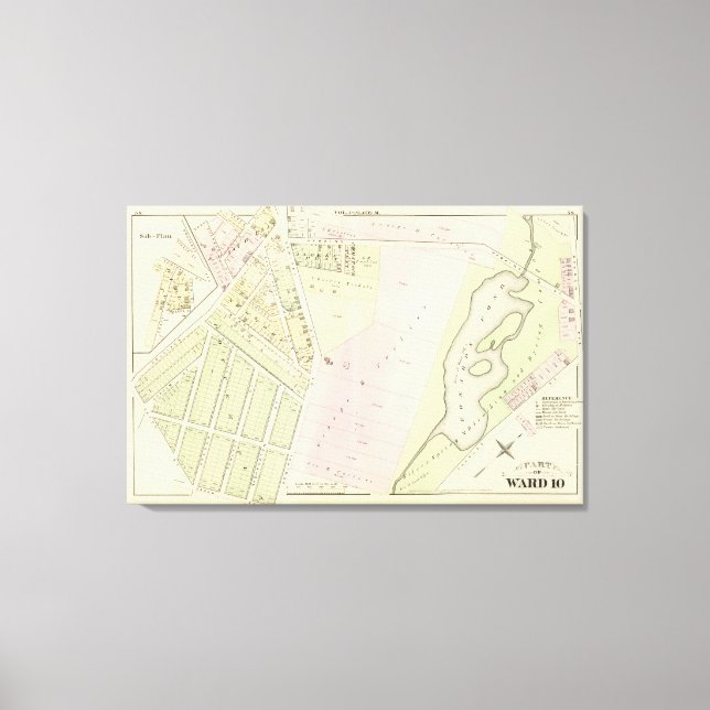 Toile Carte du Pond Atlas d'Eonard (Recto)
