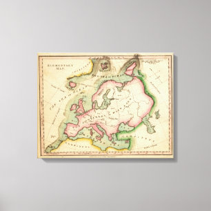 Toile Carte élémentaire