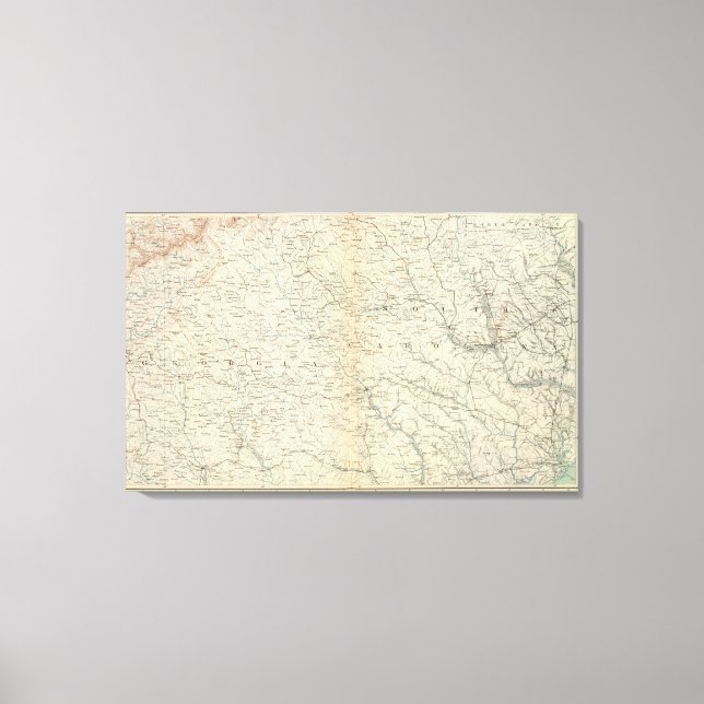Toile Carte Gen VIII (Recto)