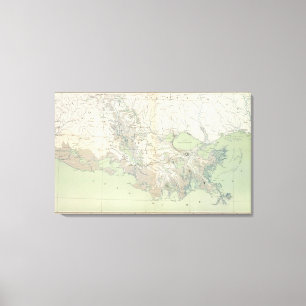 Toile Carte Gen XXI