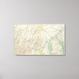 Toile Carte I de GEN