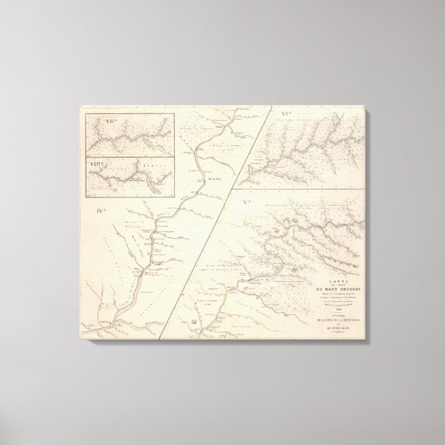 Toile Carte, lors du Top 2 Uruguay (Recto)