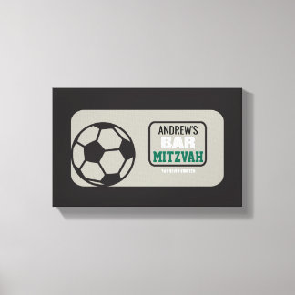 Toile Carte mémoire d'ouverture de session SOCCER Bat Ba