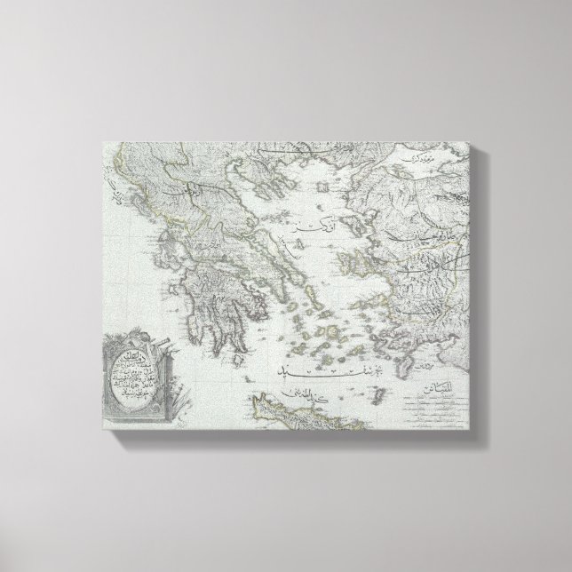 Toile Carte nautique (Recto)
