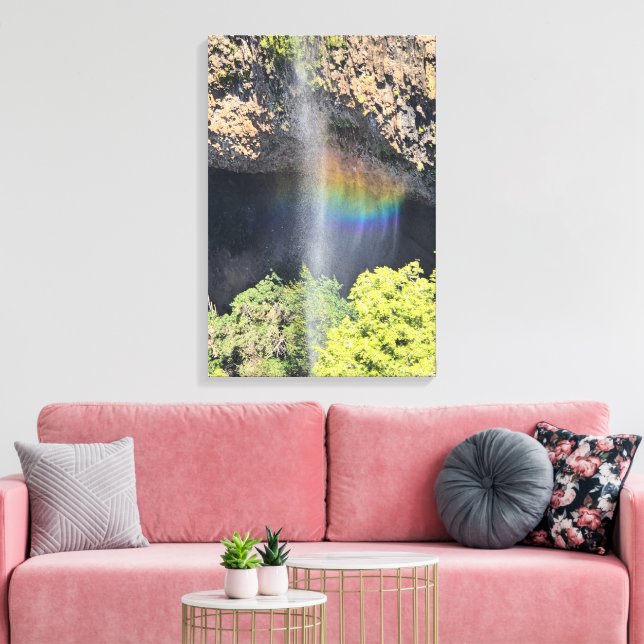 Toile Cascade arc-en-ciel (Insitu(Salon))