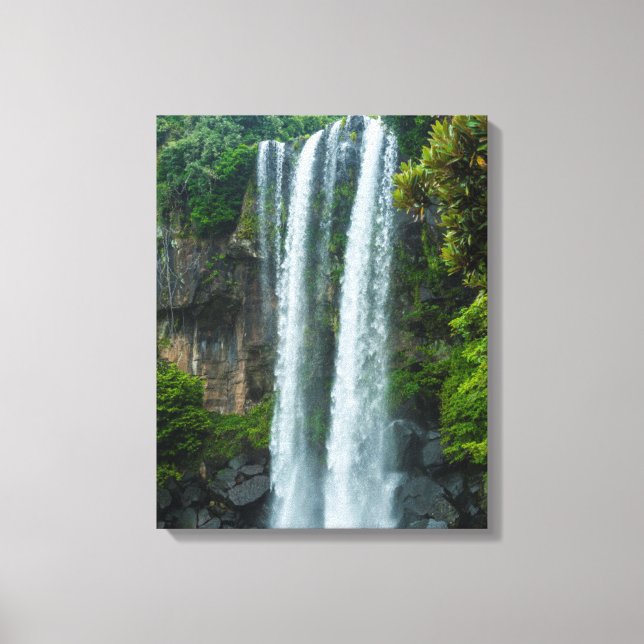 Toile Cascade de Jeongbang, Corée du Sud (Recto)