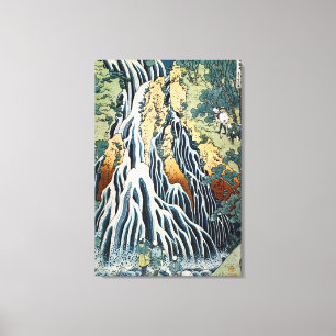 Toile Cascade de Kirifuri, Hokusai