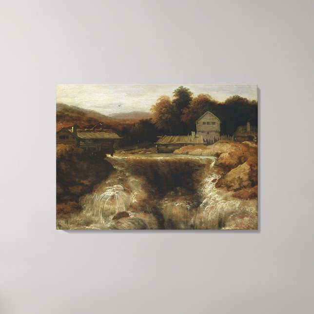 Toile Cascade du Nord (Recto)