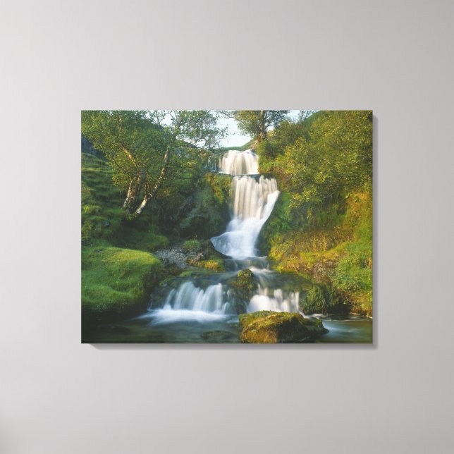 Toile Cascade, île de Skye, Écosse (Recto)