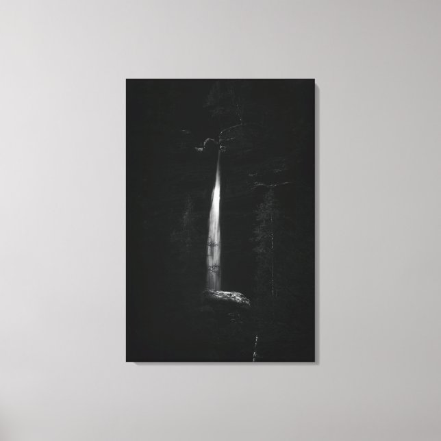 Toile Cascade minimale Peričnik Slovénie (Recto)