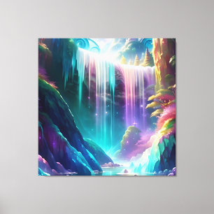 Toile Cascade spectrale 6