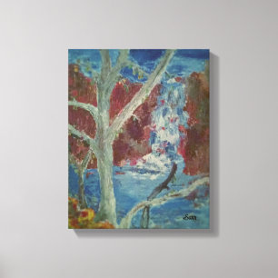 Toile Cascades Keene NH Canvas Imprimer
