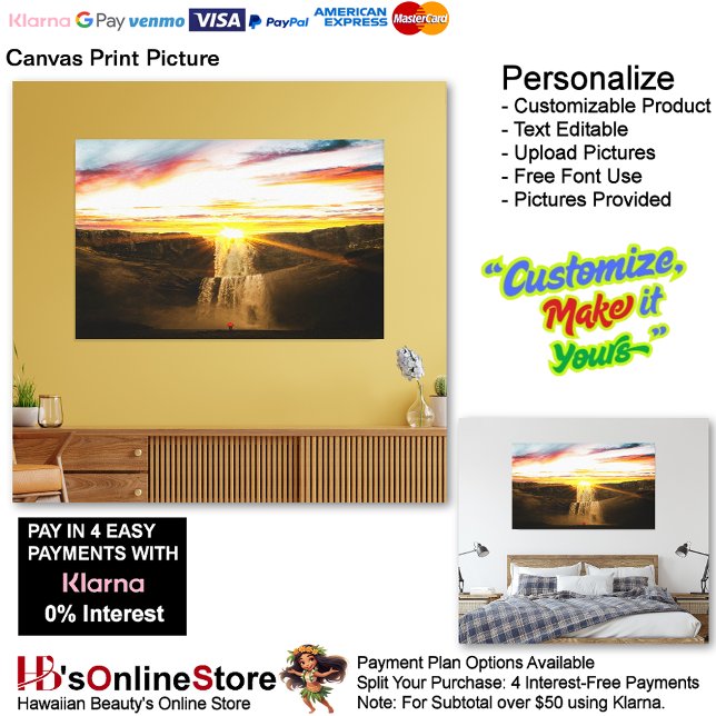 Toile Cascades Nature Relax Accueil Bureau Photo 14 (Waterfalls Nature Relax Home Office Canvas Print Picture 14.)