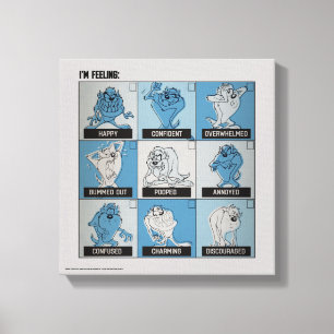 Toile Case à cocher Émotion TAZ™