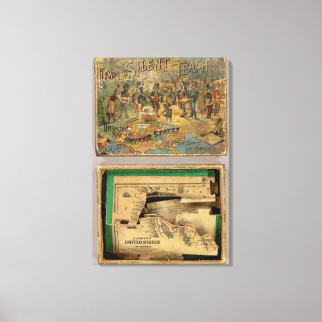 Toile Case Carte séparée, États-Unis (Recto)
