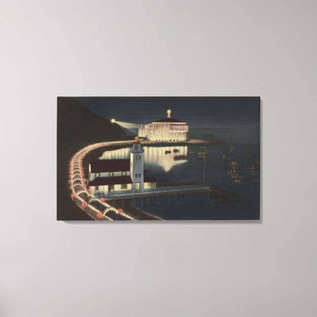 Toile Casino Way to the "Romance Promenade" (Recto)