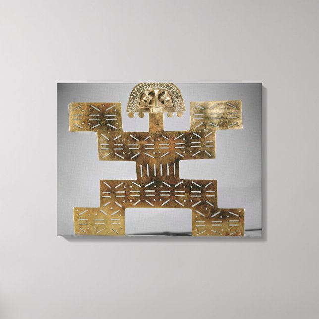 Toile Cast Tumbaga pectoral, de Huaca del Dragon (Recto)