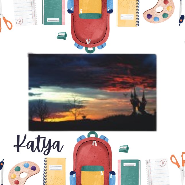 Toile Castle Hauné Photo Scary Dusk Canvas Imprimer (Créateur téléchargé)