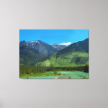 Castle Mountain et Bow River, Banff (Alberta)