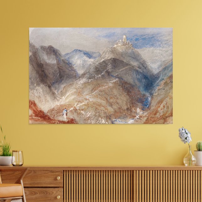 Toile Castle on Height near Geneva (Insitu(Salon))