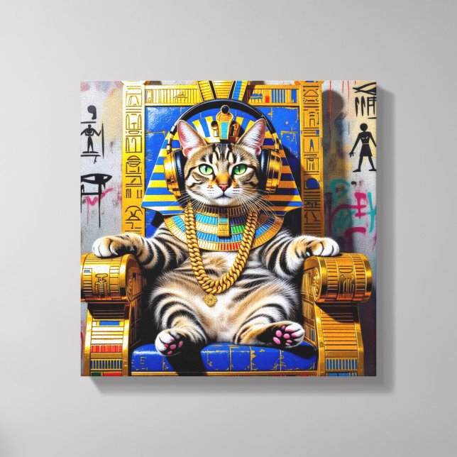 TOILE CAT 2 KING TUT-CHAUSIE (Recto)