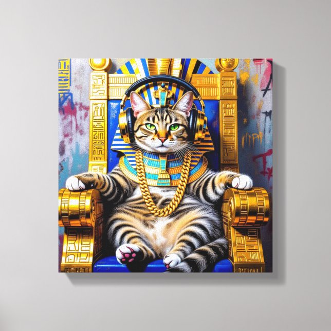 TOILE CAT 4 TUT-CHAUSIE KING (Recto)