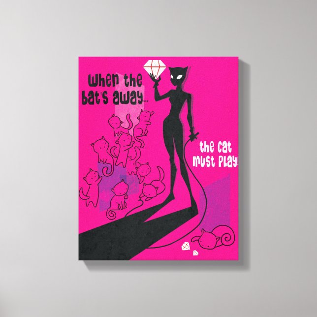 Toile Cat Must Play (Recto)