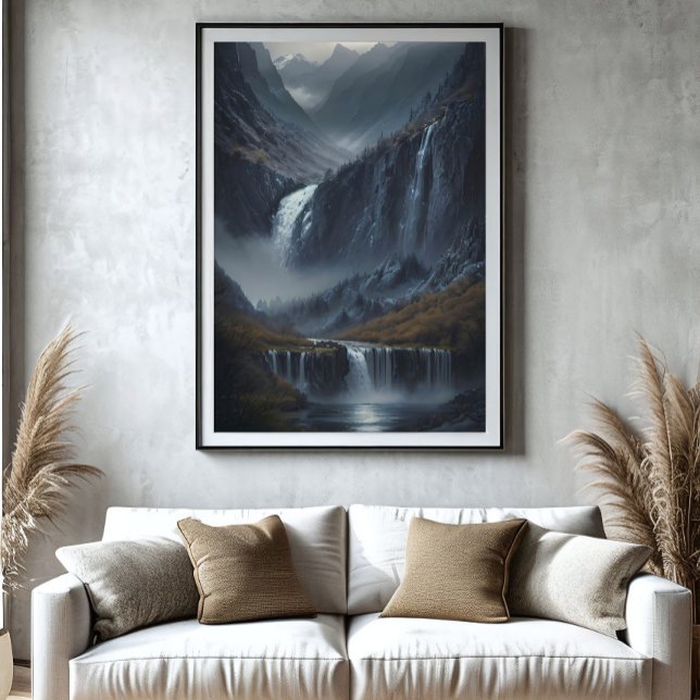 Toile Cataclysme de la montagne (Créateur téléchargé)