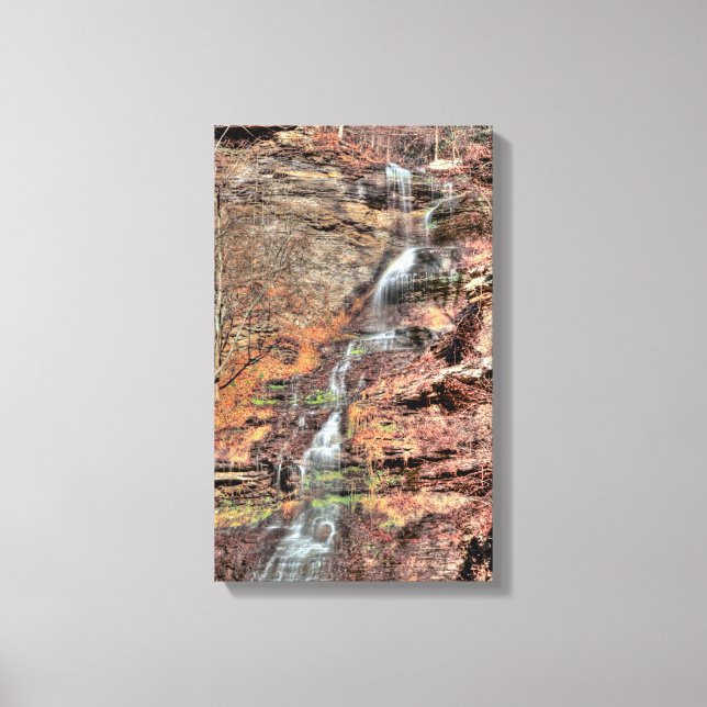 Toile Cathedral Falls, Virginie-Occidentale (Recto)