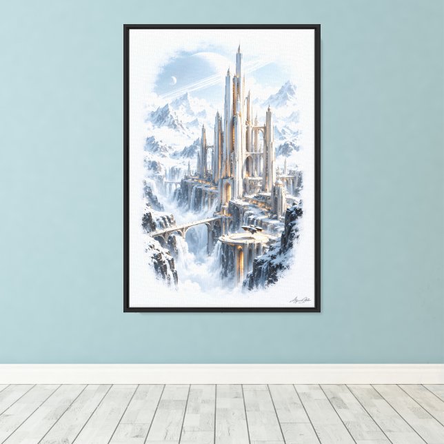 Toile Cathédrale du Silence (Insitu (Plancher de Bois))