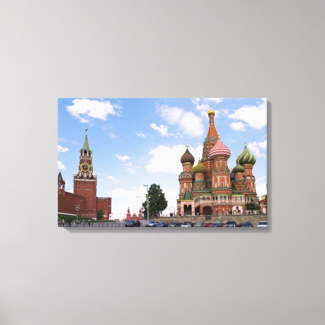 Toile Cathédrale Saint-Basil de Moscou (Recto)