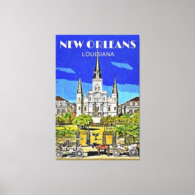 Toile Cathédrale Saint-Louis (Recto)