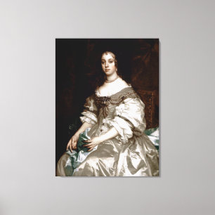 Toile Catherine de Braganza par monsieur Peter Lely